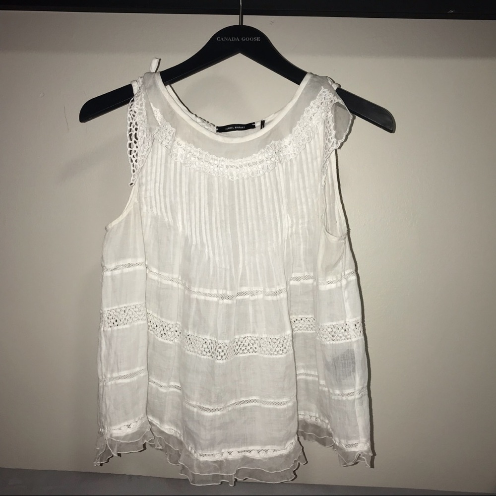 White Isabel Marant Blouse